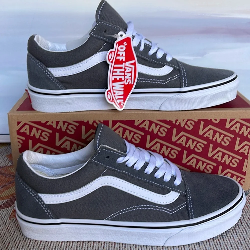 Vans WMNS Old Skool Pewter/True White VN0A4BV5195 Sneakers